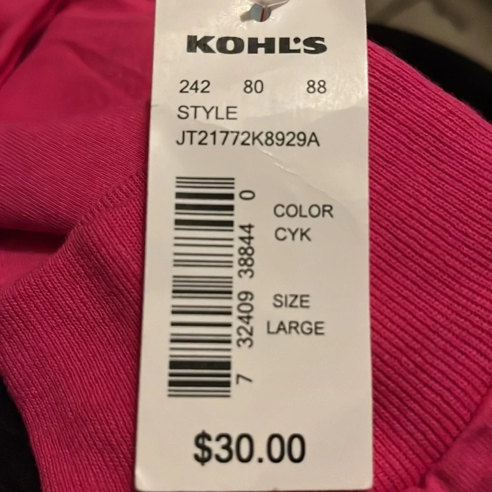 NWT size L junior top